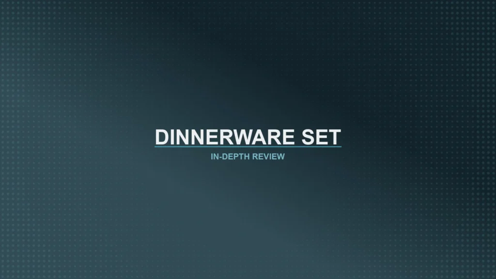 Dinnerware Sets Review Featured