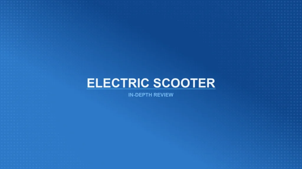 Electric Scooters Review Featured