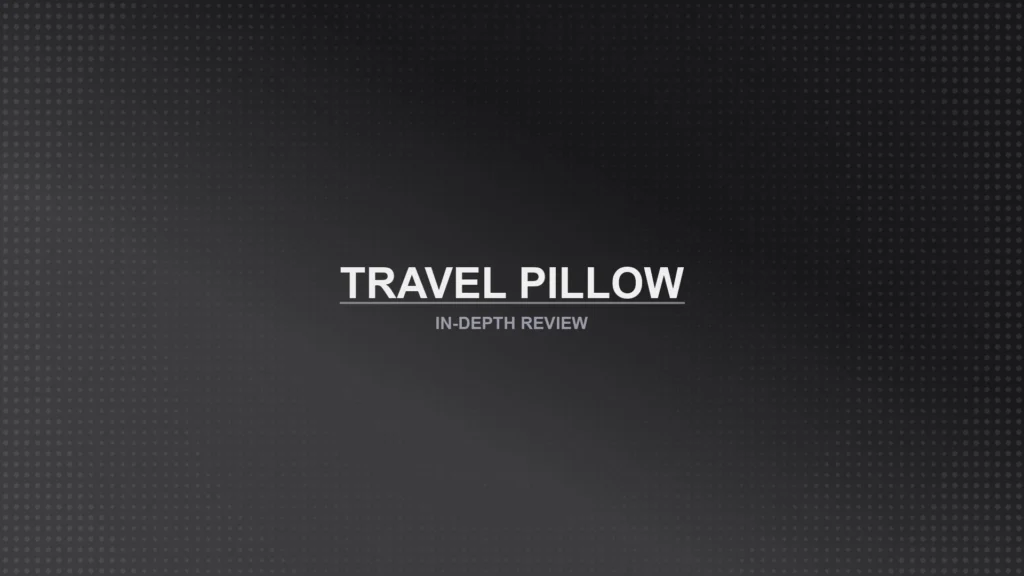Travel Pillows Review Featured