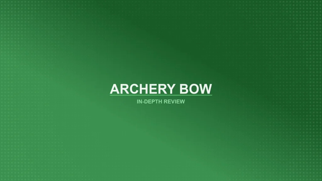 Archery Bows Review Featured