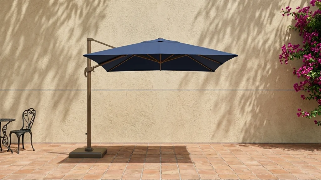 Best Rectangular Patio Umbrellas Featured