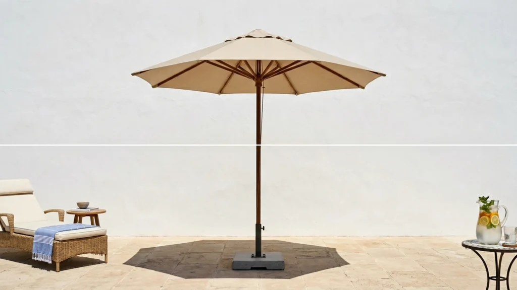 Best Sunbrella Fabric Patio Umbrellas Featured