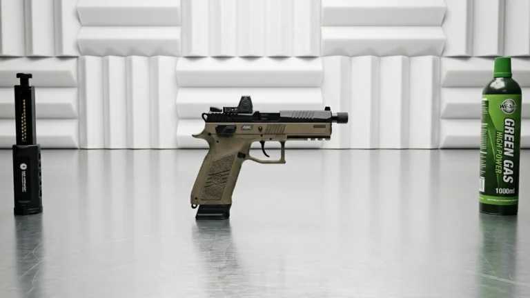 Best Gas Powered Airsoft Pistols Featured