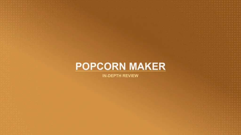 Popcorn Makers Review Featured