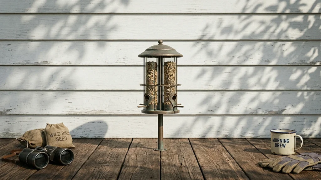 Best 4-Port Bird Feeders Featured