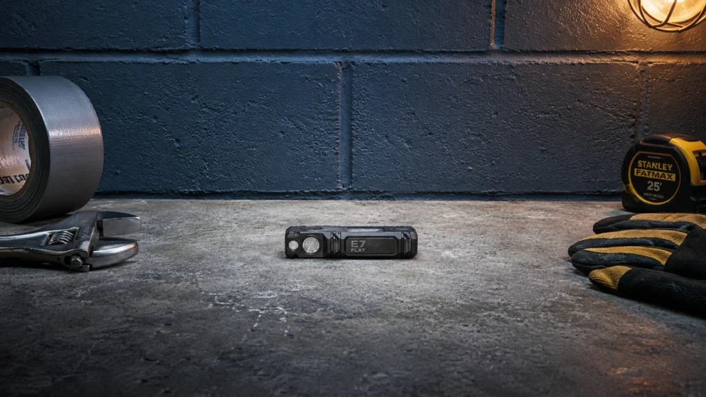 Best Flat EDC Flashlights Featured