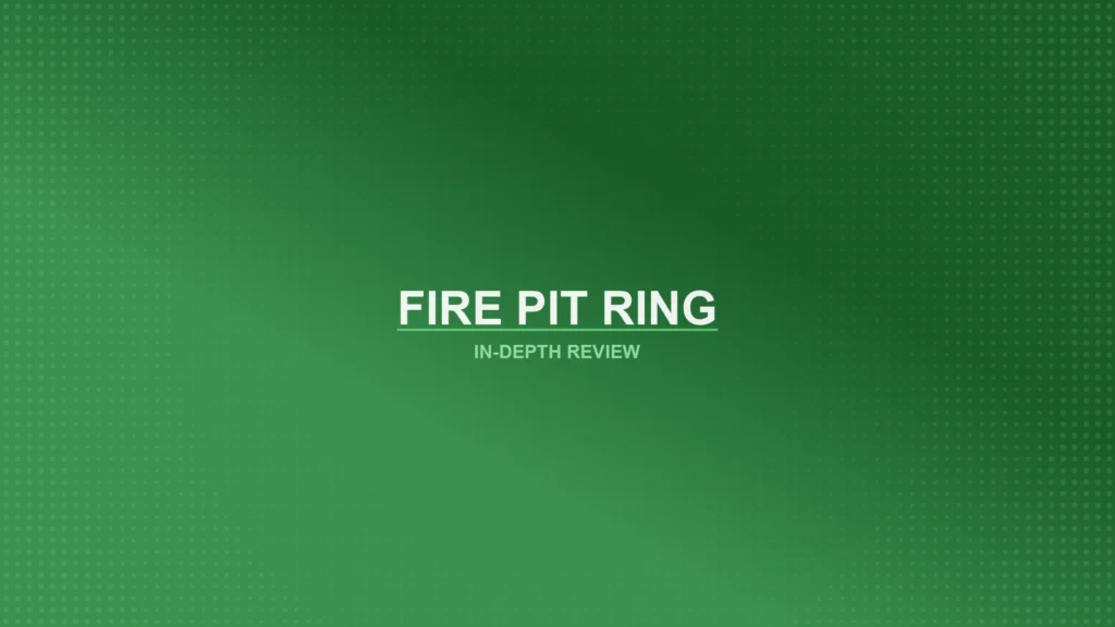 Fire Pit Rings Review Featured