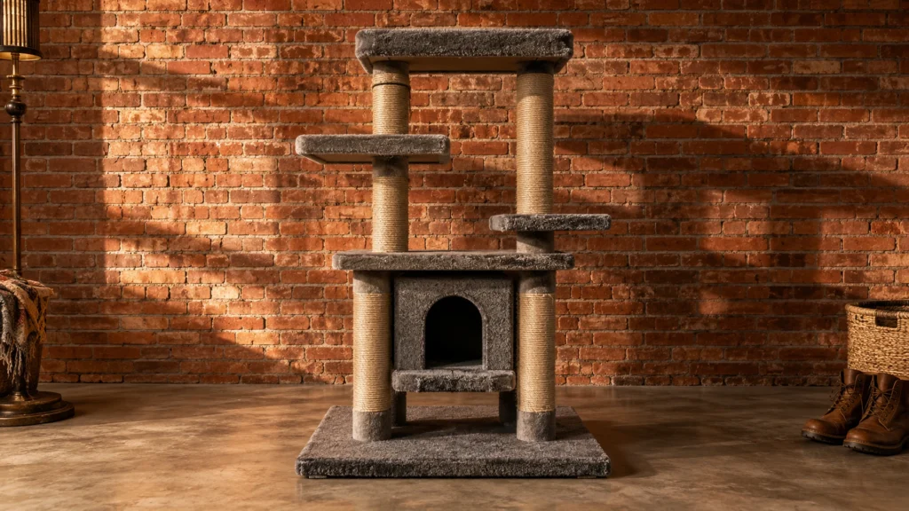 Best Cat Trees for Large Cats Featured