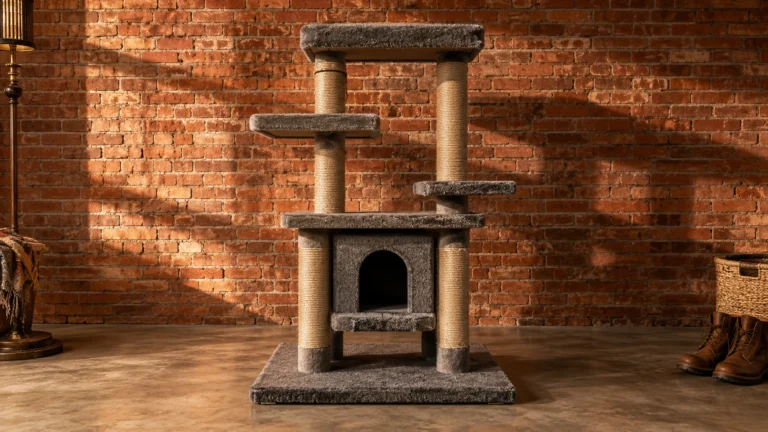 Best Cat Trees for Large Cats Featured