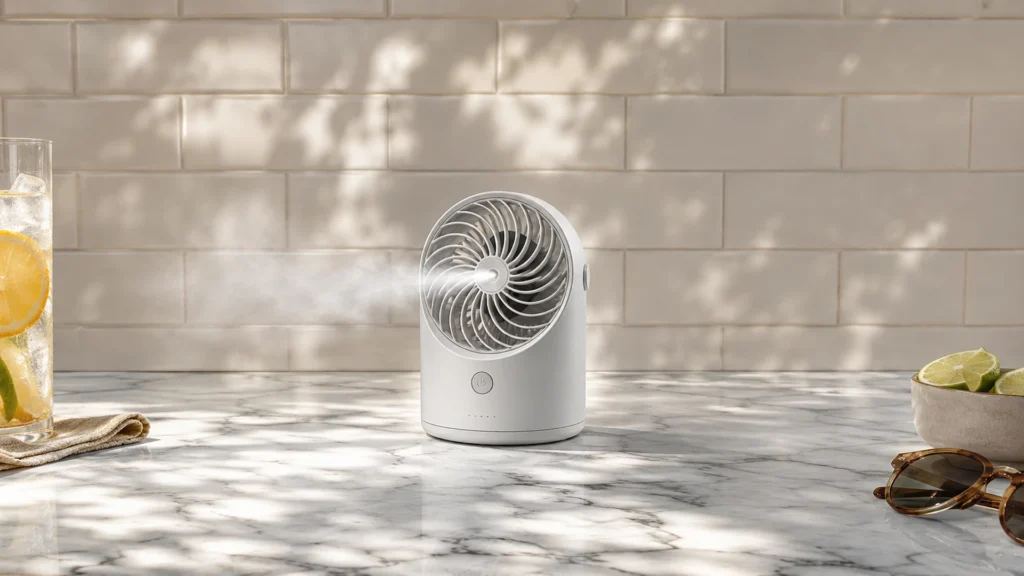 Best Misting Portable Fans Featured