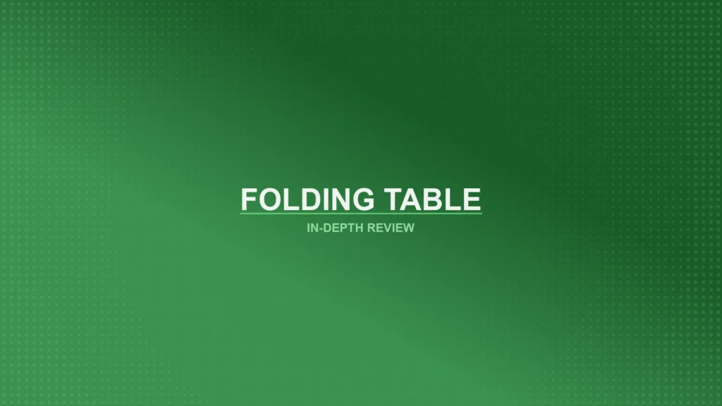 Folding Tables Review Featured