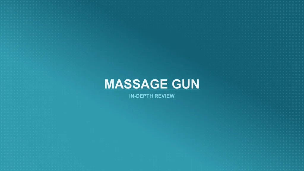 Massage Guns Review Featured