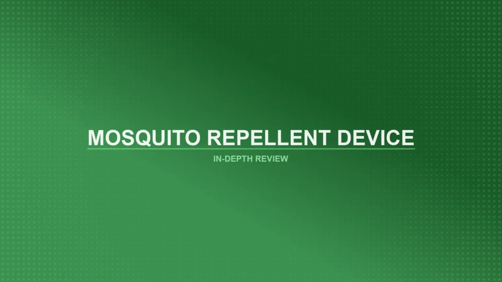 Mosquito Repellent Devices Review Featured