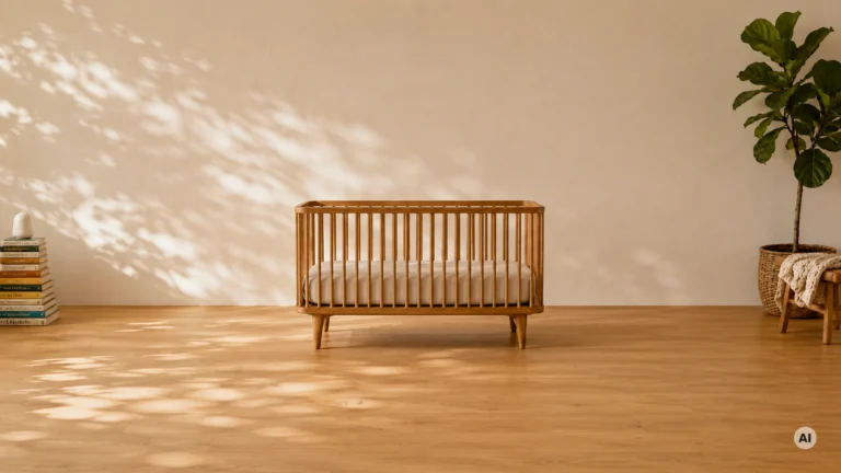 Best GREENGUARD Gold Wooden Baby Cribs Featured