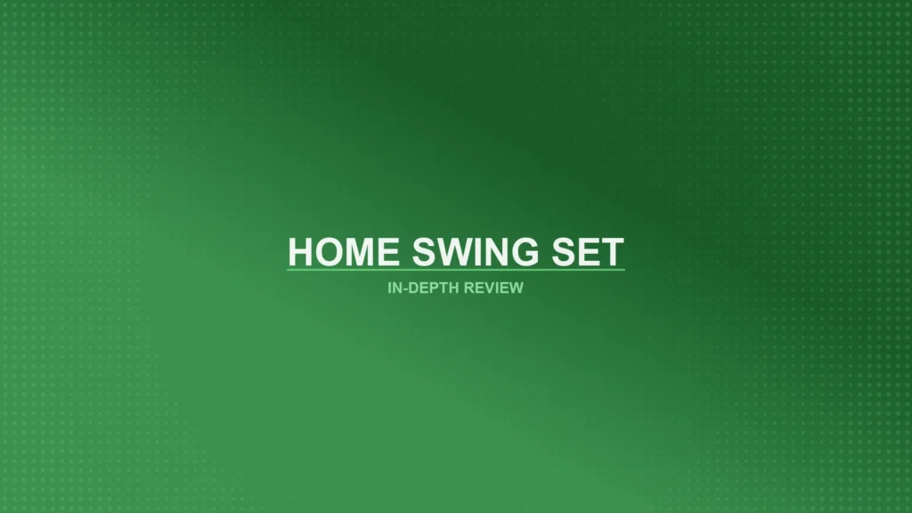 Home Swing Sets Review Featured