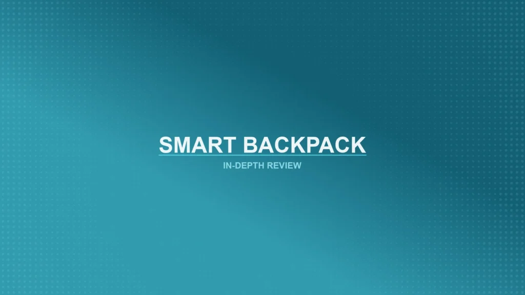 Smart Backpacks Review Featured