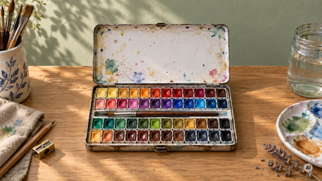 Best 48-Color Watercolor Paint Sets Featured