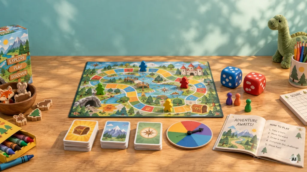 Best Board Games for 8-Year-Olds Featured
