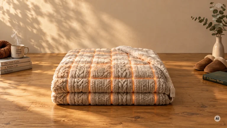 Best Heated Electric Luxury Cozy Blankets Featured