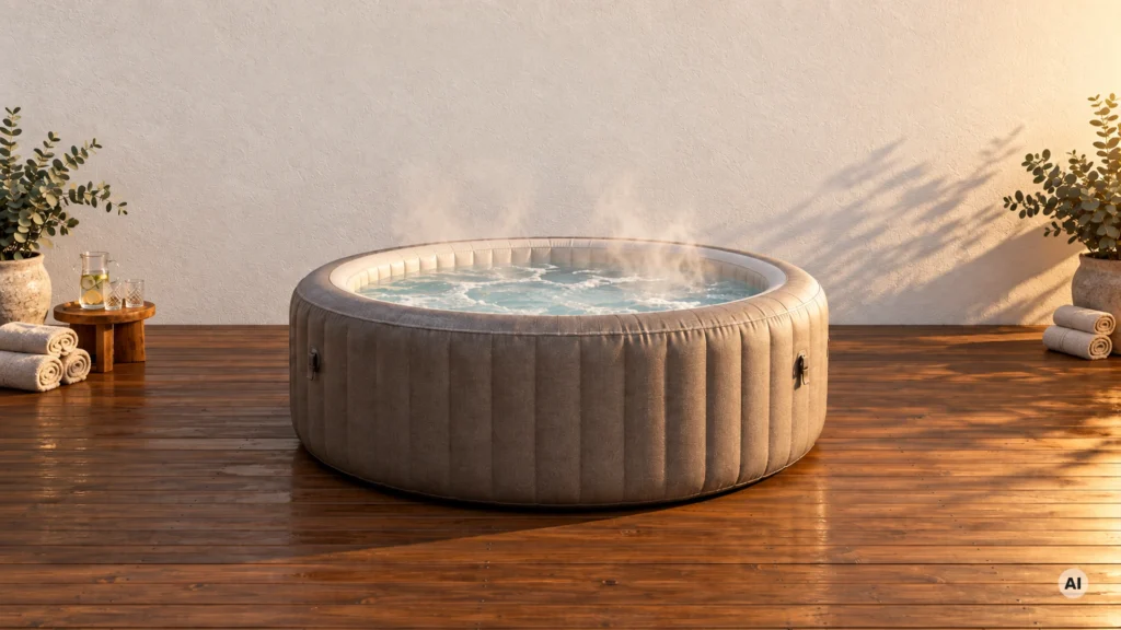 Best Inflatable Hot Tubs Featured