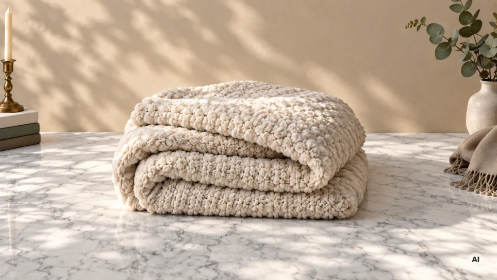 Best Microfiber Knit Luxury Cozy Blankets Featured