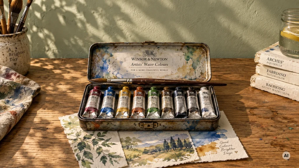 Best Tube Watercolor Paint Sets Featured